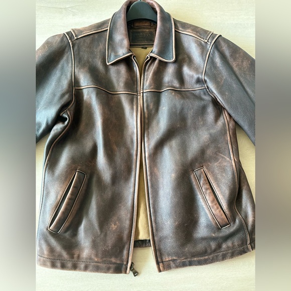 SONOMA | LETHER JACKET | M - Picture 6 of 17